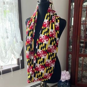 Mayland Flag Continuous Scarf